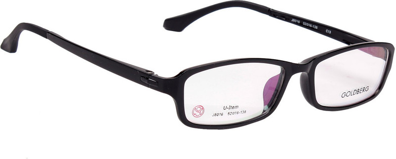 Gold Berg Full Rim Rectangle Frame(52 mm)