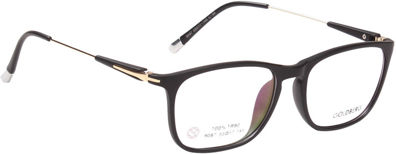 Gold Berg Full Rim Wayfarer Frame(55 mm)