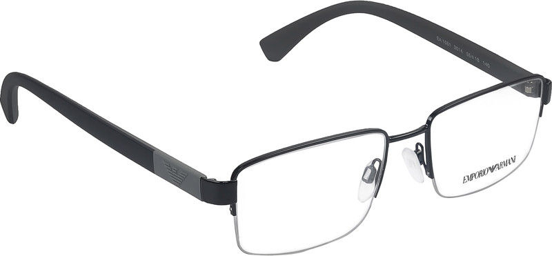 Emporio Armani Half Rim Wayfarer Frame(55 mm)