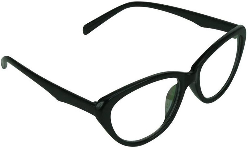 Unique Lens Full Rim Cat-eyed Frame(52 mm)