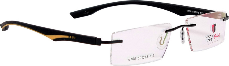 Ted Smith Rimless Rectangle Frame(50 mm) RS.1690 (74.00% Off) - Flipkart