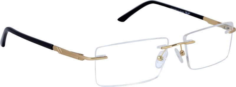 Specs N Lenses Rimless Square Frame(54 mm)