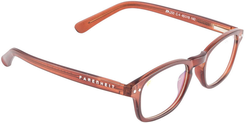 Farenheit Full Rim Rectangle Frame(46 mm)