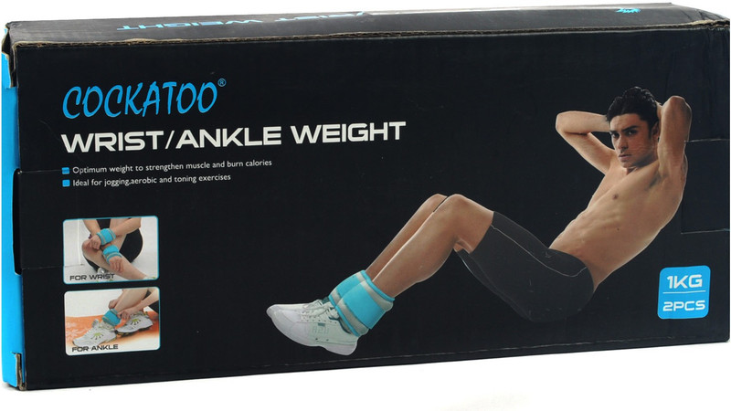 COCKATOO Lycra Blue Ankle Weight(1 kg)