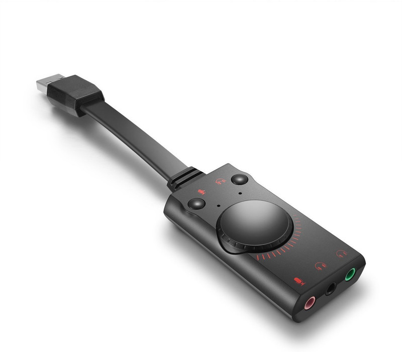 Kotion Each S1 Sound Card Gaming Accessory Kit(Black, For PC) Kotion Each S1 Sound Card Gaming Accessory Kit(Black, For PC)