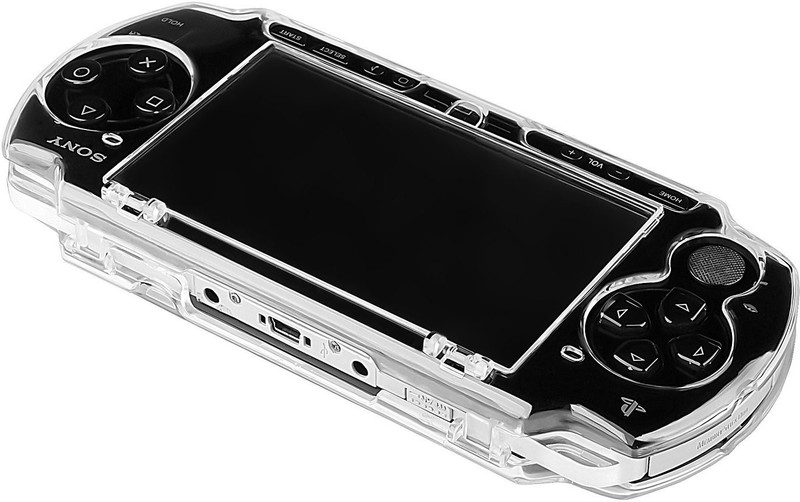 INSTEN Clip on Crystal Case Compatible With Sony PSP 3000, Clear Gaming Accessory Kit(Clear, For PSP)