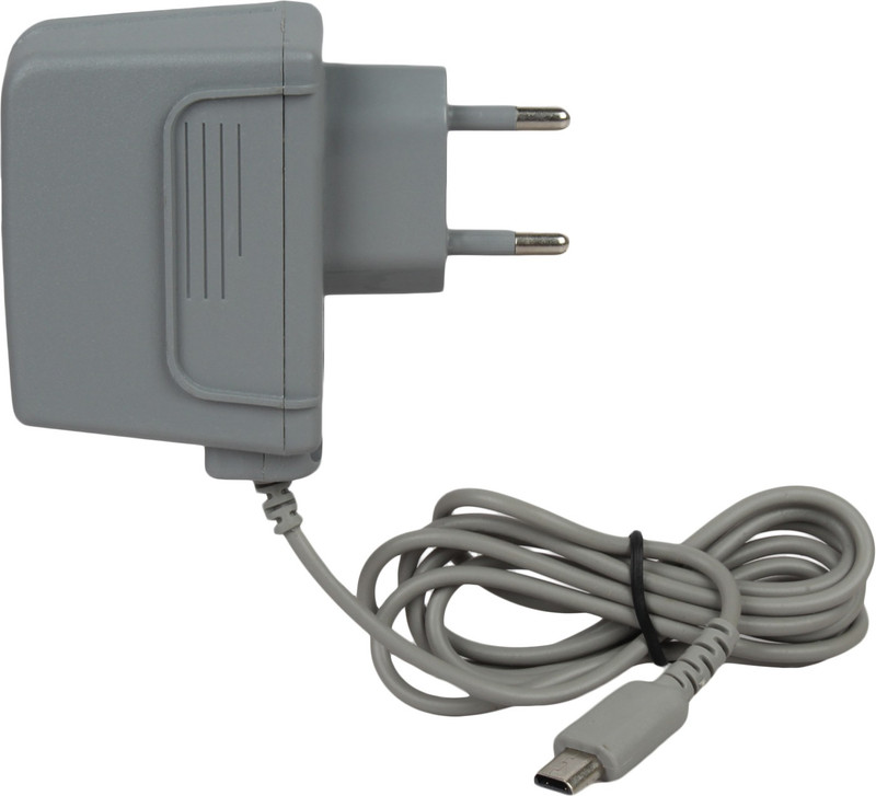 Fox Micro Nintendo DS Lite Power Supply Adapter/Charger 110V To 220V Universal Use Gaming Adapter(Gray, For Wii)
