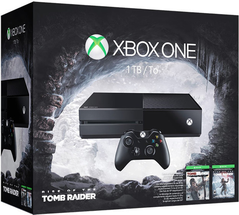 Microsoft Xbox One 1 TB with Rise of the Tomb Raider(Black)