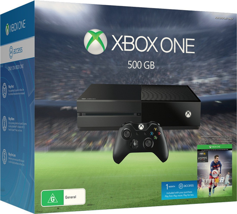 Microsoft Xbox One 500 GB with FIFA 16(Black)