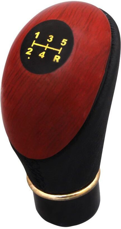 Speedwav Leatherette, Plastic Gear Knob For(Black)