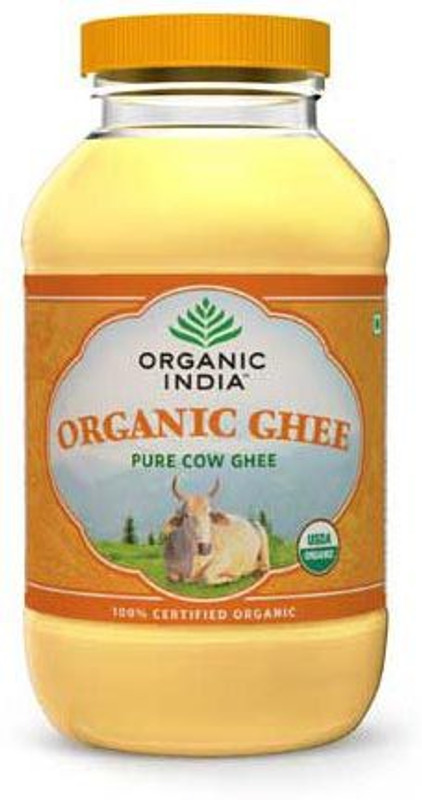 Organic India Pure Cow Ghee 500 ml Plastic Bottle Organic India Pure Cow Ghee 500 ml Plastic Bottle
