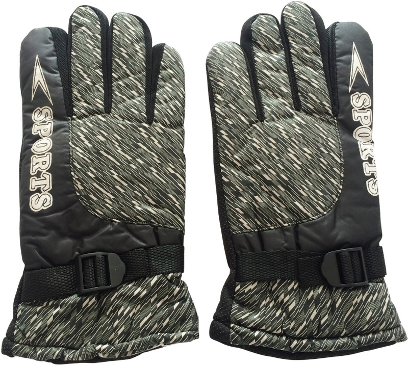 Graceway Geometric Print Winter Men Gloves