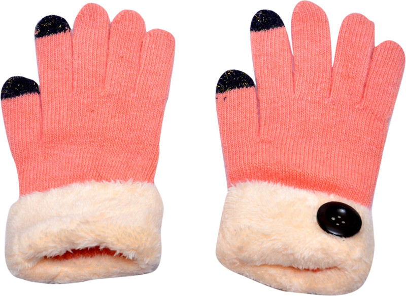 BVM Striped Winter Women Gloves