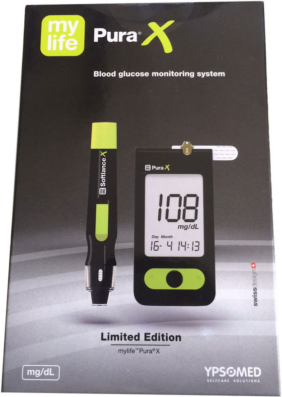 Mylife Pura X Blood Glucos Monitoring System Glucometer(Black) RS.2400 (59.00% Off) - Flipkart