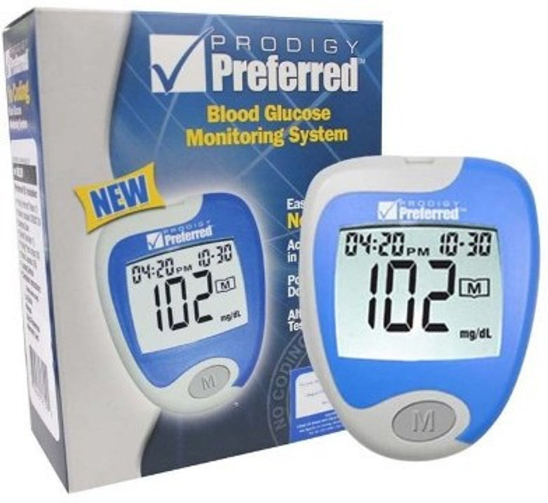 prodigy Preferred Kit Glucometer(Blue)