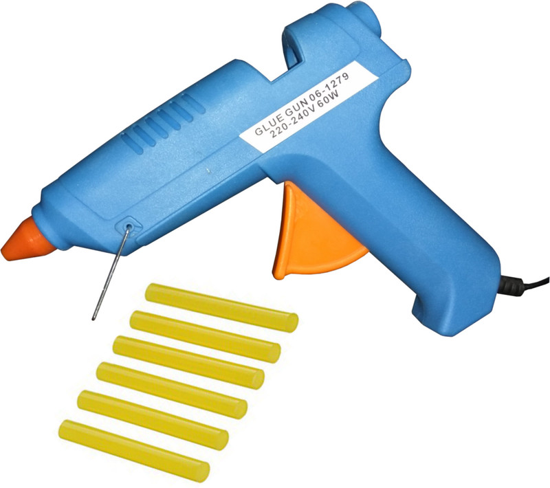 iwill EDC 60 Watt With 6 Glue Sticks 11 MM Standard Temperature Corded Glue Gun(127 mm)