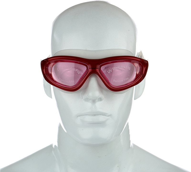 Veera V-4000 Swimming Goggles(Red)