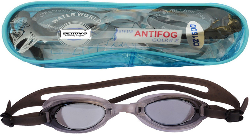 Gee Power Black Swimming Goggles(Black)