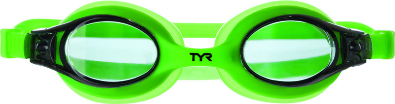 TYR Swimples Swimming Goggles(Black, Green)