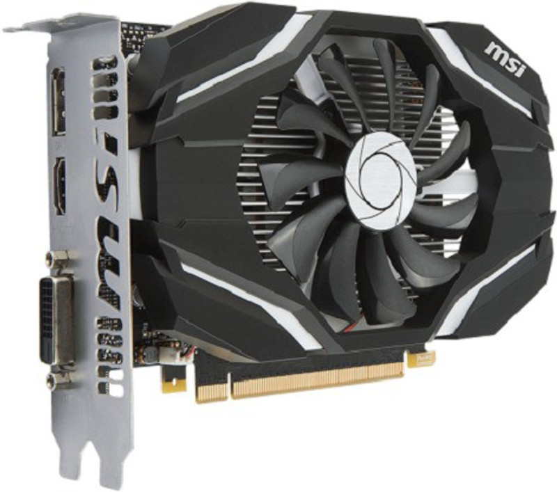 MSI NVIDIA GeForce GTX 1050 Ti 4G OC 4 GB GDDR5 Graphics...