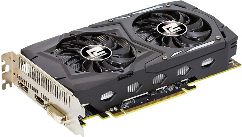 PowerColor AMD/ATI Radeon RX 460 4 GB GDDR5 Graphics Card(Black)