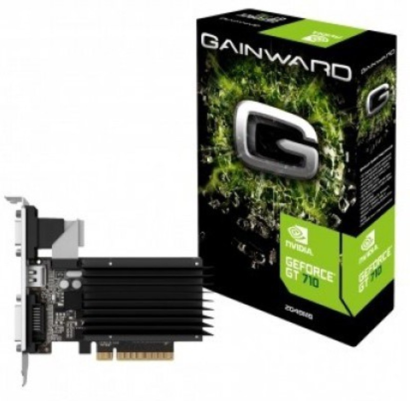 Gainward NVIDIA GeForce® GT 710 2 GB GDDR3 Graphics Card(Black)
