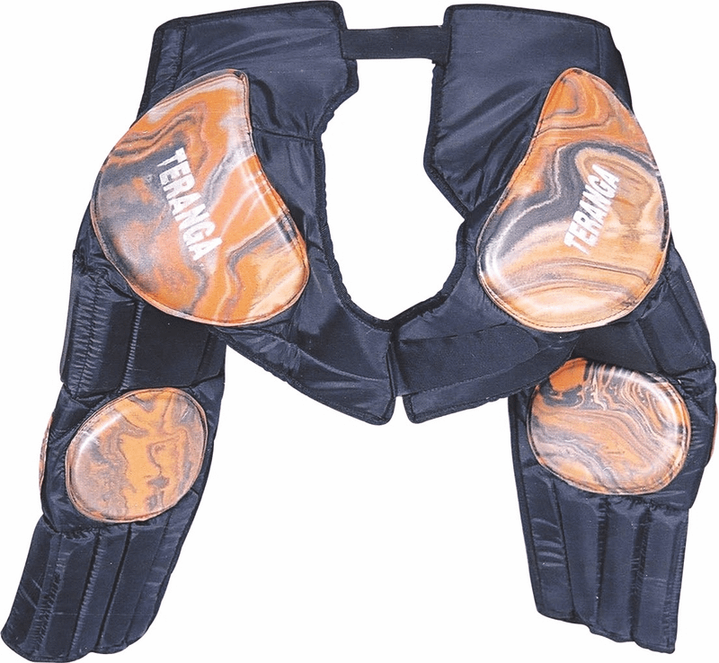 Teranga Hockey Ag With Attached Shoulder Guard Hockey Arm Guard(Brown)