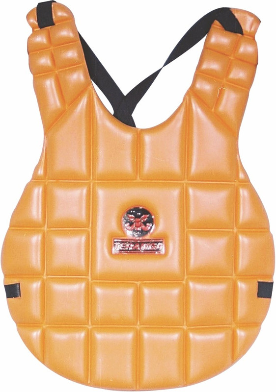 Teranga Hockey Cg Goal Keeper Cricket Chest Guard(Orange)