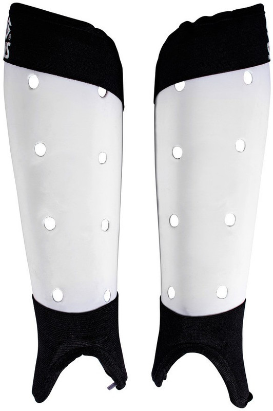 SNS ANATOMIC Hockey Shin Guard(White, Black)