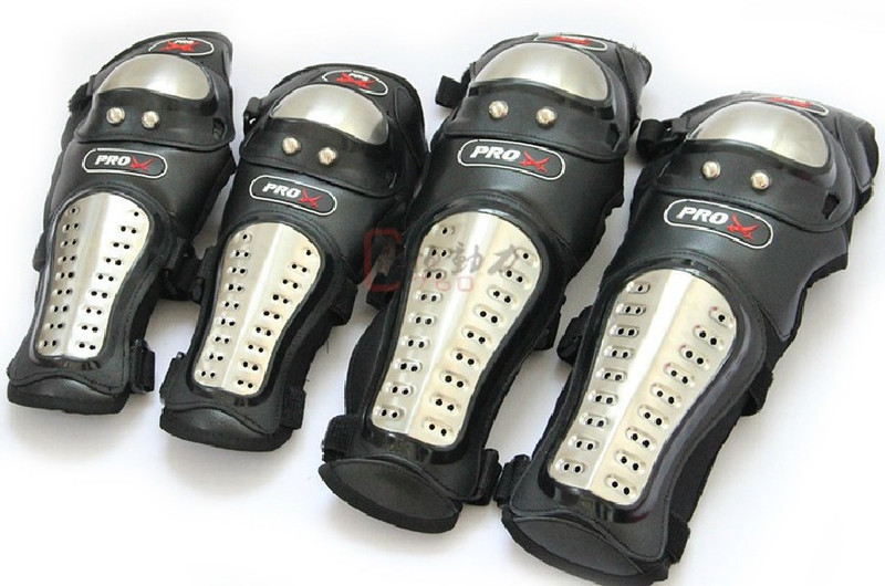 ProX Kncl-4 Cycling Guard Combo(Black)