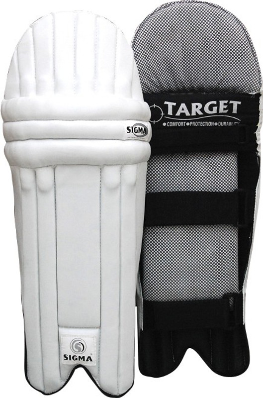 Sigma Target Men's (39 - 43 cm) Batting Pad(White, Men)
