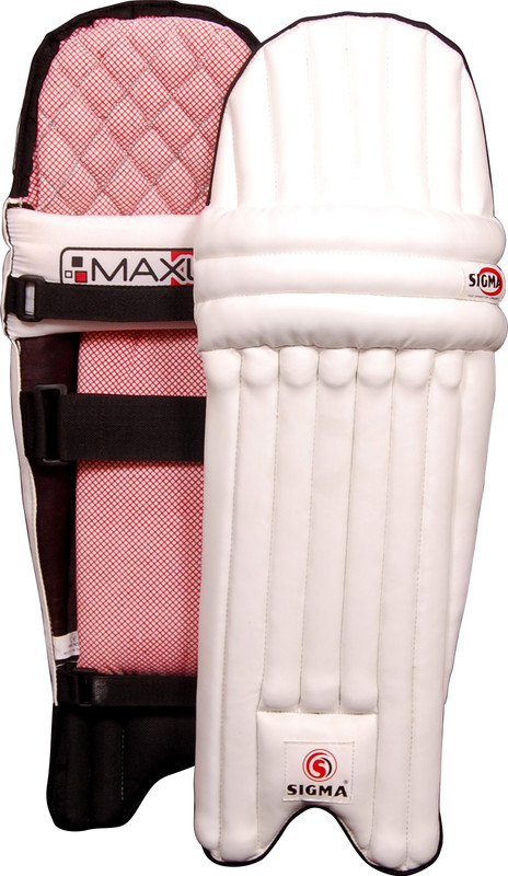 Sigma Maxlite Small Boys (30 -32 cm) Batting Pad(White, Junior)