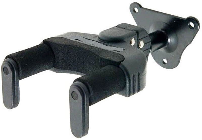 khem music ks-303 Self Closing Hanger Grip For Guitars, Ukeleles Pack of  1(black)
