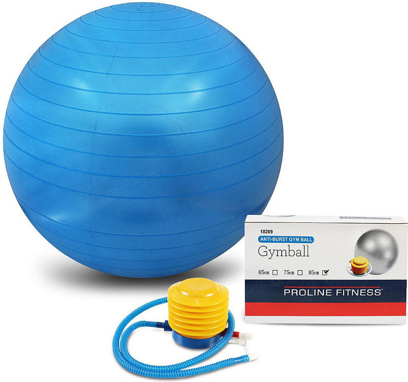 Proline Fitness Anti Burst Gym Ball(With Pump)