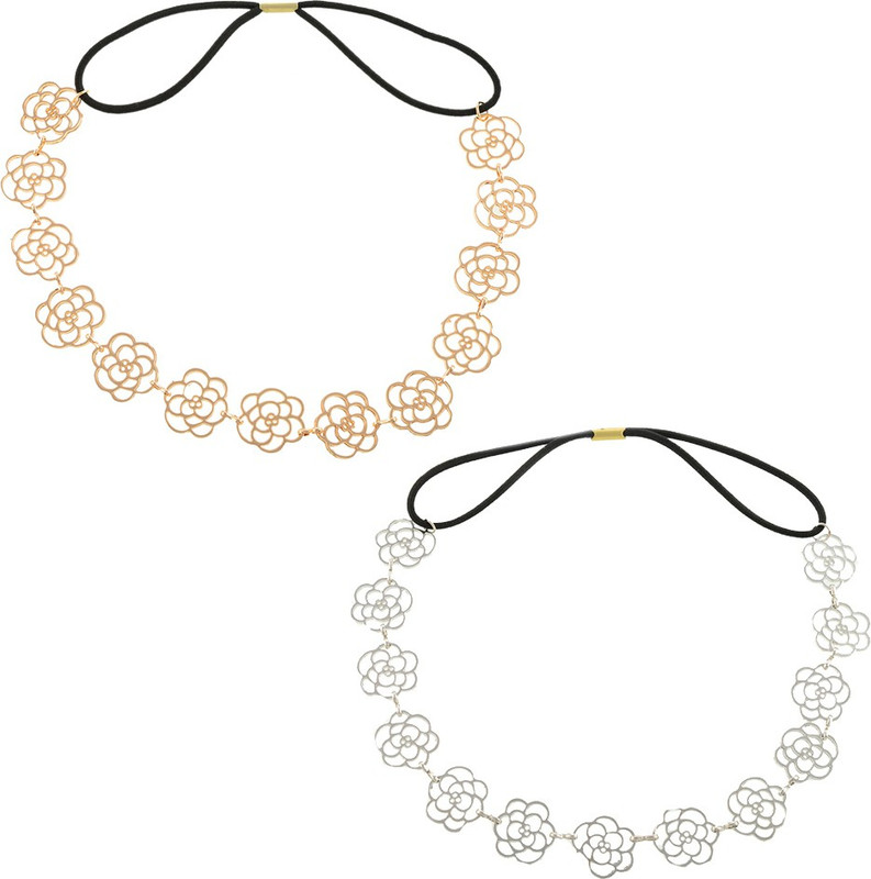 Aaishwarya Trendy Floral Fashion Combo (Set Of 2) Hair Band(Multicolor) Aaishwarya Trendy Floral Fashion Combo (Set Of 2) Hair Band(Multicolor)