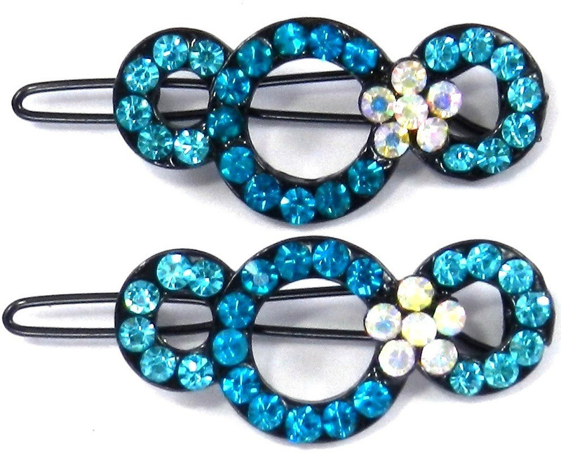 SPM Pair Of Elegant New Hairclips26 Hair Clip(Multicolor) RS.200 (85.00% Off) - Flipkart