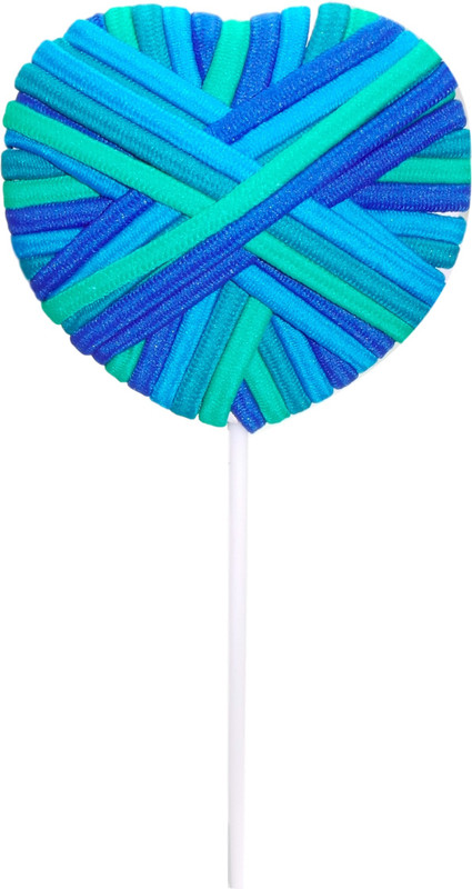 FashBlush Forever New Pop Heart Lollipop Hair Accessory Set(Blue, Green) FashBlush Forever New Pop Heart Lollipop Hair Accessory Set(Blue, Green)
