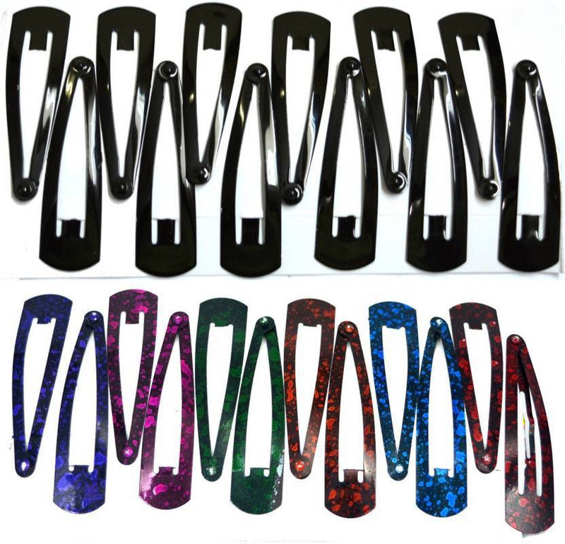 Happy Hours Regular Metallic Tic Tac Clip Hair Accessory Set(Multicolor) Happy Hours Regular Metallic Tic Tac Clip Hair Accessory Set(Multicolor)