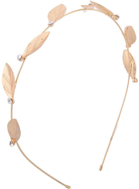 Anokhi Ada Brass wired Hair Band(Gold) Anokhi Ada Brass wired Hair Band(Gold)