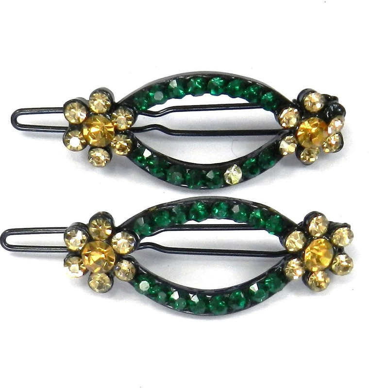 SPM Pair Of Elegant New Hairclips72 Hair Clip(Multicolor) RS.200 (83.00% Off) - Flipkart