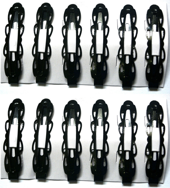 Anokhi Ada Combo Sleek Designer Tic Tac Clip(Black) Anokhi Ada Combo Sleek Designer Tic Tac Clip(Black)