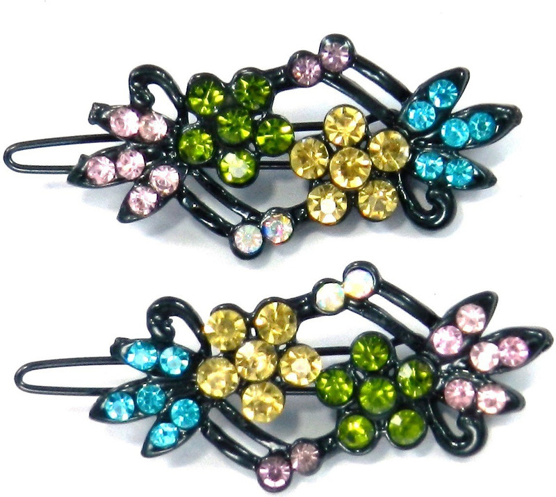 SPM Pair Of Elegant New Hairclips38 Hair Clip(Multicolor) RS.200 (83.00% Off) - Flipkart