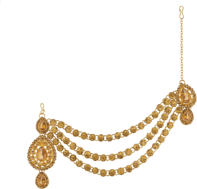 Reeti Fashions RF17_9B_52 Hair Clip(Gold)