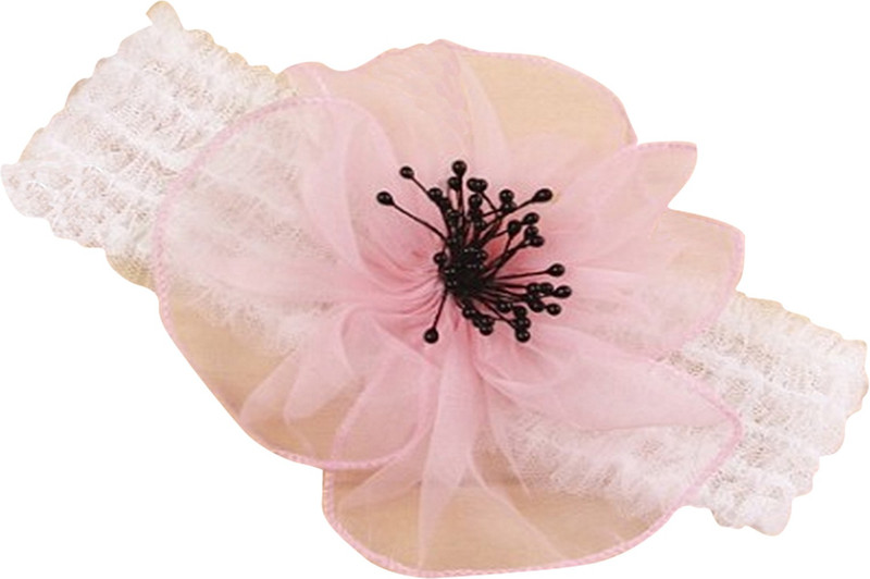 AkinosKIDS Bow knot Big Flower Petal Head Band(Pink) AkinosKIDS Bow knot Big Flower Petal Head Band(Pink)