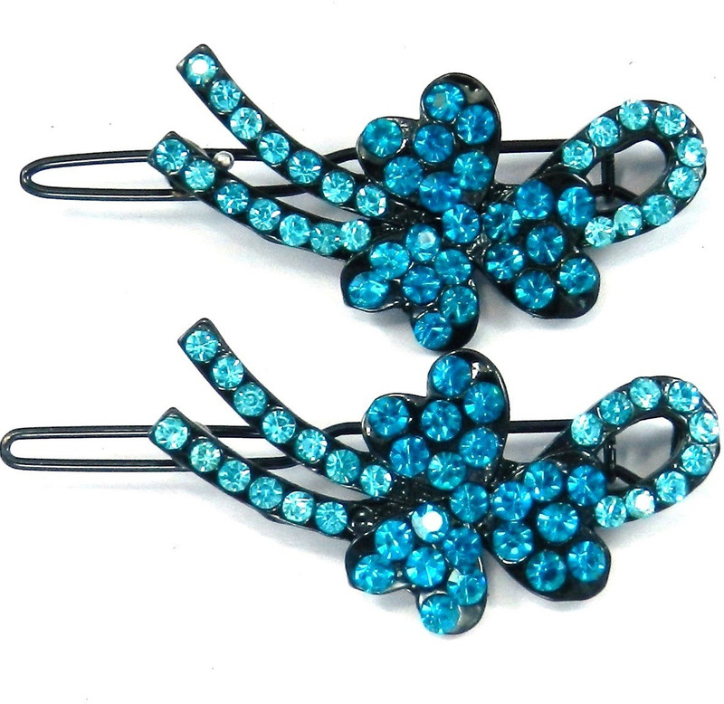 SPM Pair Of Elegant New Hairclips52 Hair Clip(Multicolor) RS.200 (83.00% Off) - Flipkart