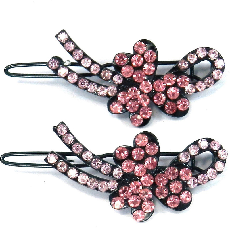 SPM Pair Of Elegant New Hairclips55 Hair Clip(Multicolor) RS.200 (85.00% Off) - Flipkart