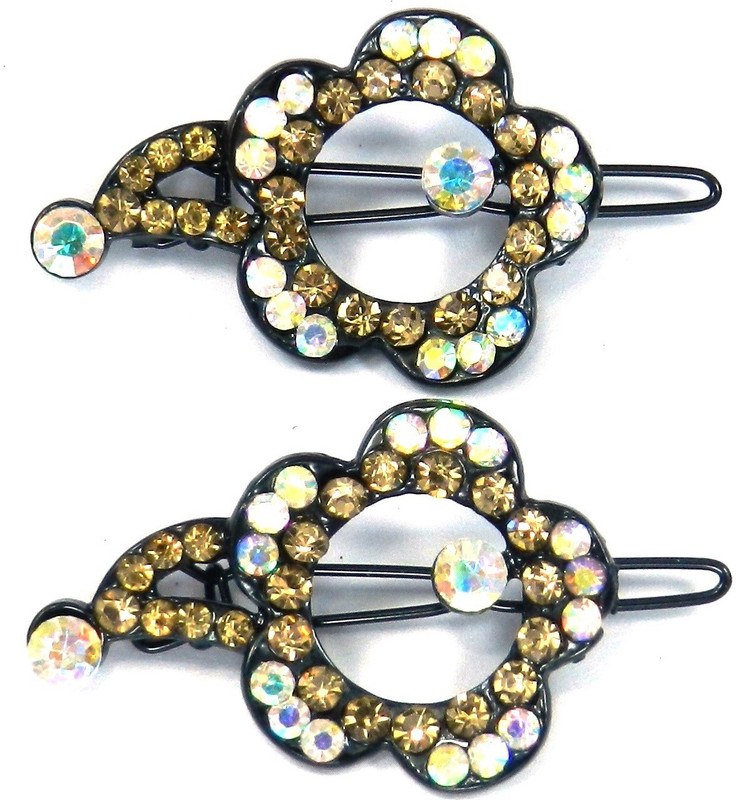 SPM Pair Of Elegant New Hairclips62 Hair Clip(Multicolor) RS.200 (83.00% Off) - Flipkart