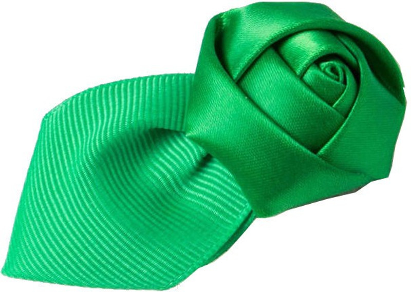 Pikaboo Newborn Baby Girl Rose Petal - Green Hair Clip(Multicolor)