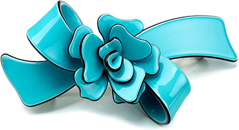 Chaplet Barrettes Hair Clip(Blue)