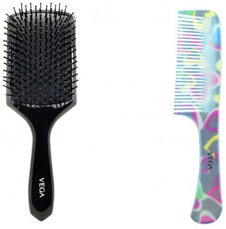 VEGA Paddle Brush & Iris Grooming Comb